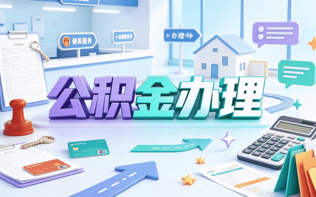 公积金部分代办要带啥材料去哪办多久到账